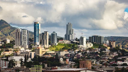 Foto op Aluminium gebouwen in tegucigalpa honduras © Quiony