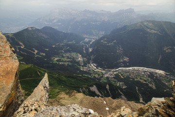Montblanc in Chamonix, Alps