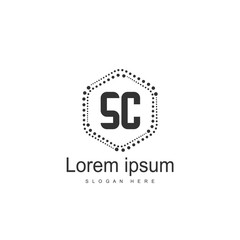 S Letter logo template. Initial letter logo design