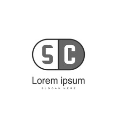 S Letter logo template. Initial letter logo design