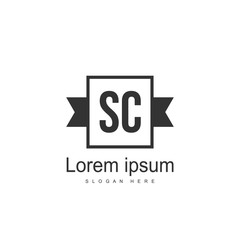 S Letter logo template. Initial letter logo design