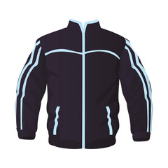 Male fitness sport jacket