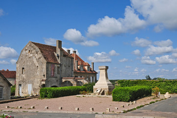 Il villaggio di Vezelay - Borgogna