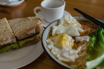 Frühstück mit Suppe, China
