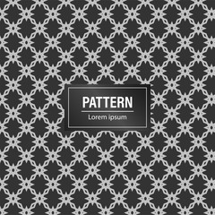 Minimal geometric pattern background. Black pattern background