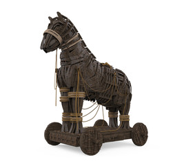 Trojan Horse Isolated © nerthuz