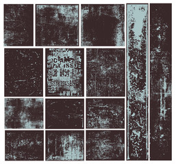 Grunge overlays wall