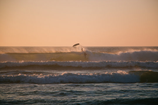 Surf Sunset Wipeout