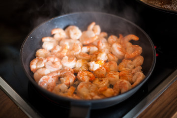 Shrimps in Tomatensauce