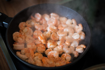 Shrimps in Tomatensauce
