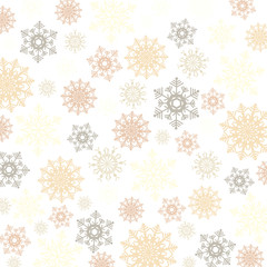 Christmas background with snowflakes