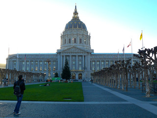 Hôtel de ville de San Francisco, Civic Center, Californie, Etats-Unis