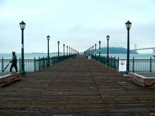 Pier 7, The Embarcadero, San Francisco, Californie, Etats-Unis