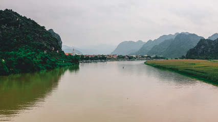 Fototapeta premium A river in Dalat, Vietnam