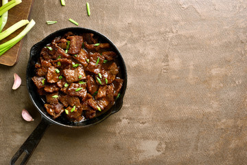 Stewed beef in soy sauce with spices