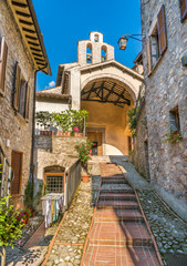Scheggino, idyllic village in the Province of Perugia, in the Umbria region of Italy.