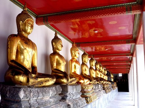 Bouddhas, Bangkok, Thaïlande