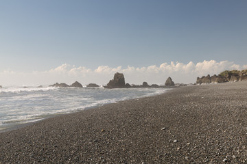 Einsamer Strandabschnitt