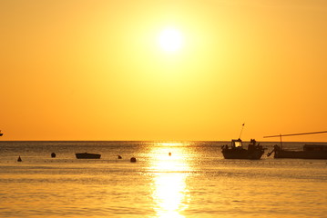 atardecer