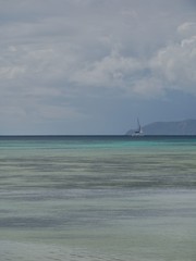 Boot im Meer