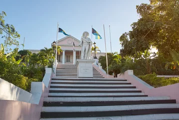 Foto op Plexiglas Tourist historical place in Nassau Bahamas © PixieMe