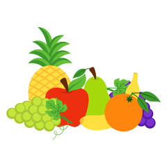 Variety of Fruits for Kwanzaa - Assorted fruits called mazao for Kwanzaa