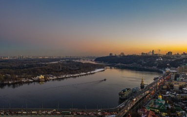 nighttime Kyiv