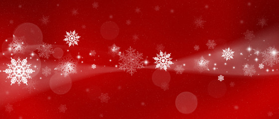 Naklejka na ściany i meble Schneeflocken - Weihnachtsmotiv