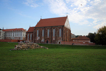 Fototapeta na wymiar Saint George the Martyr Church in Kaunas, Lithuania