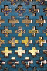 Arte persiana antica croci divisorie moschea