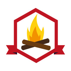 camping summer concept