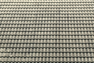 Fototapeta premium brown tile roof background