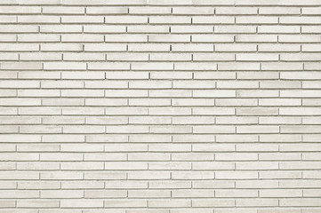Fototapeta premium Old white brick wall background texture