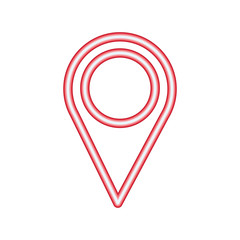 pointer map neon design