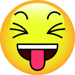 Pop Funny cute emoticon