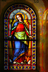 Kirchenfenster Madonna