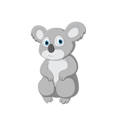Obraz na płótnie Canvas vector illustration of a cartoon koala