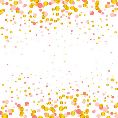 Colorful confetti background explosion vector