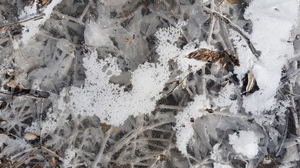 Ice and snow