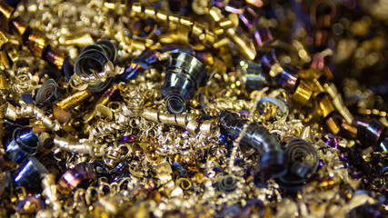 Machine shavings