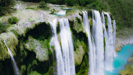 waterfall in forest