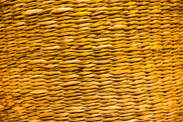 texture wicker basket