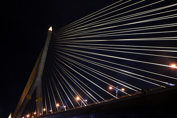 Fototapeta na wymiar bridge night