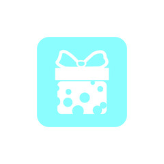 Christmas gift icon illustration vector symbol. xmas icon vector