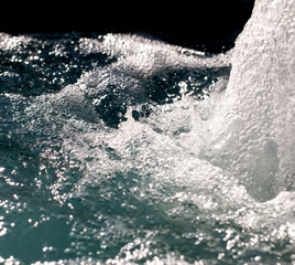Fototapeta premium water fountain with splashes as background