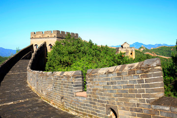 The Great Wall is in China.