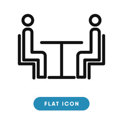 Meeting vector icon