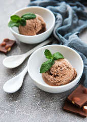 Chocolate ice cream