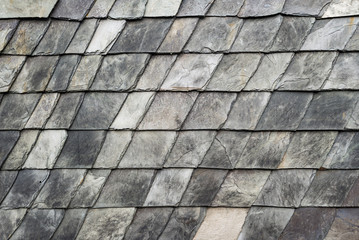 Slate roof roofing tiles square stone texture pattern