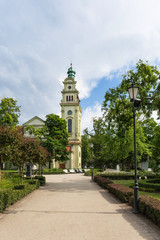 Obraz premium Zoppot, Evangelische Heilandskirche